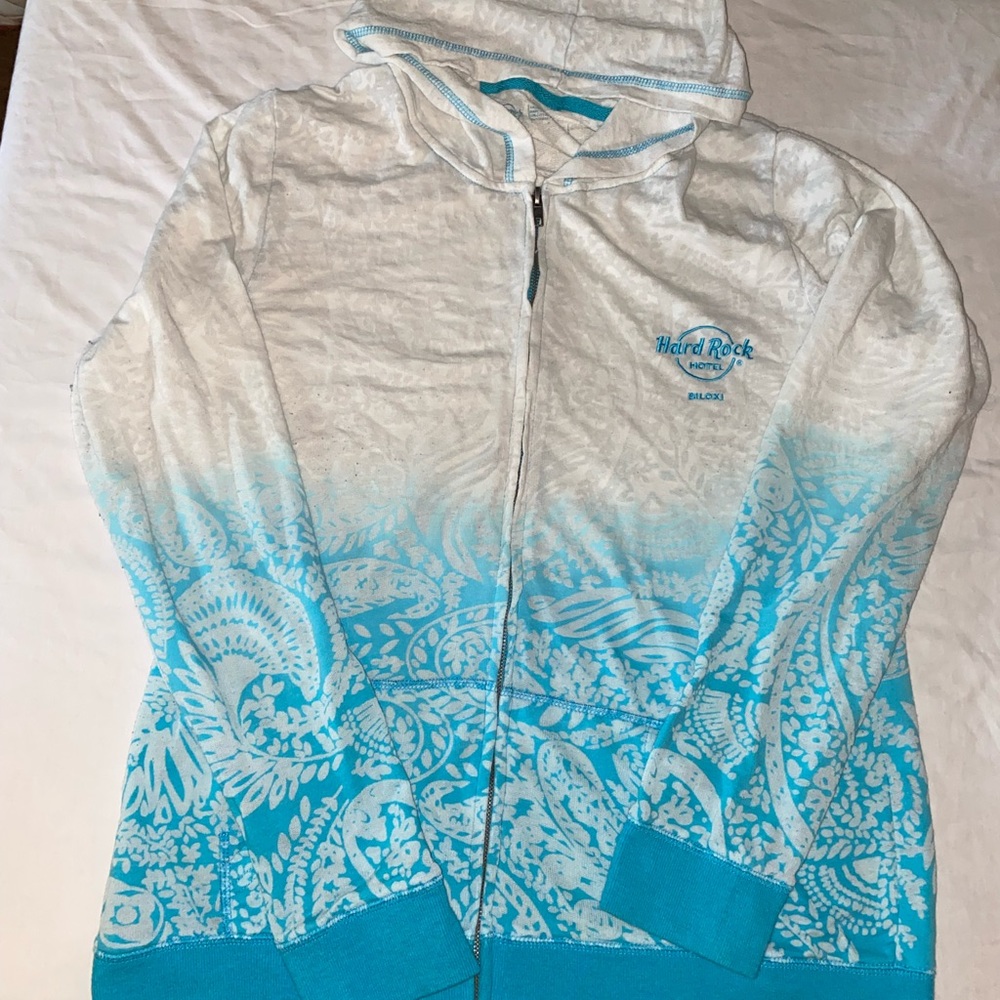Woman’s Hard Rock Hotel “Biloxi” light thin hoodie size XXL